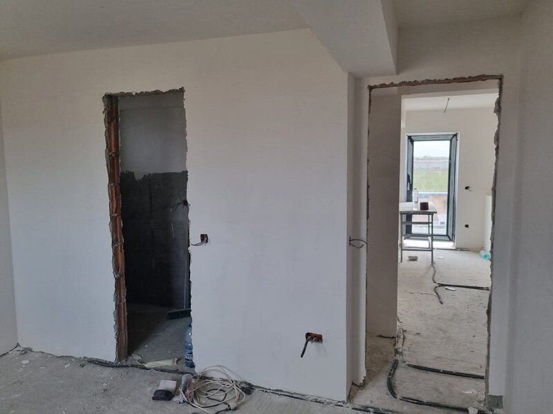 Ilfov vila semifinisata 4cam/3bai/ incalzire pardos-pompa caldura/com.Berceni